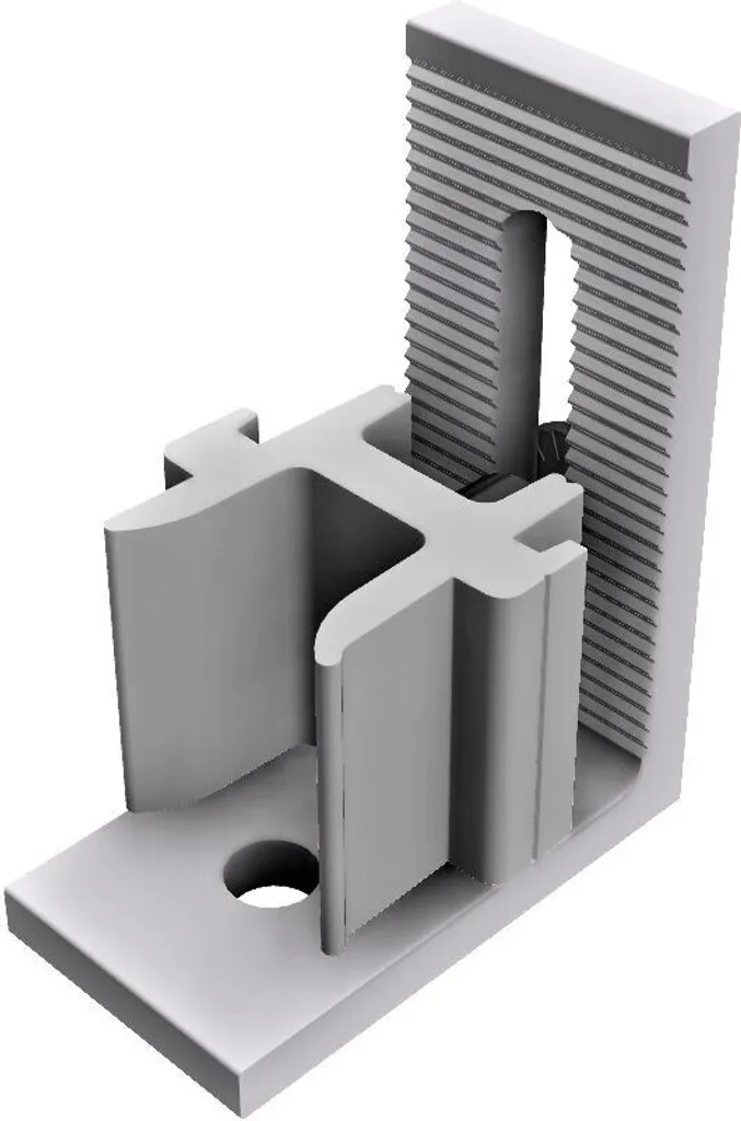 Profil RapidPro L en Aluminium de 122cm pour Montage Solaire Stable