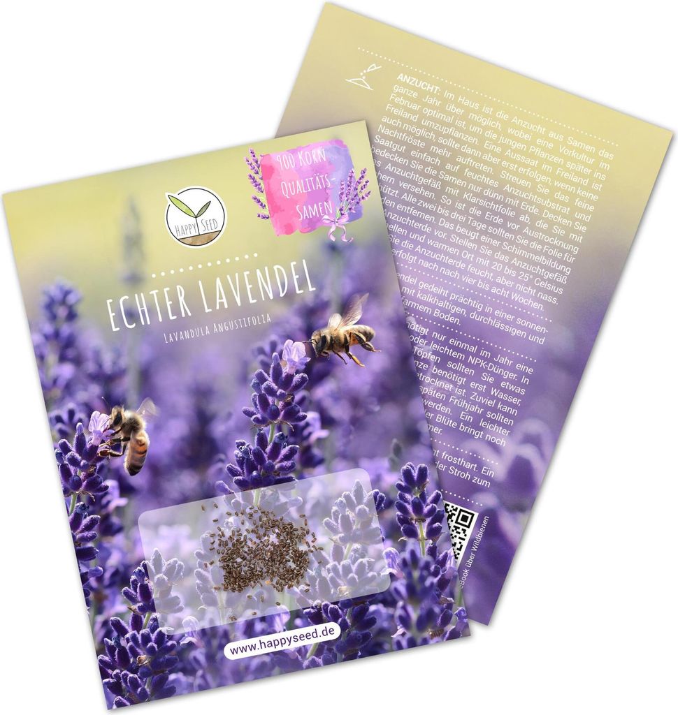 900x Lavendel Samen mit hoher Keimrate - Vielseitig Produktbild 