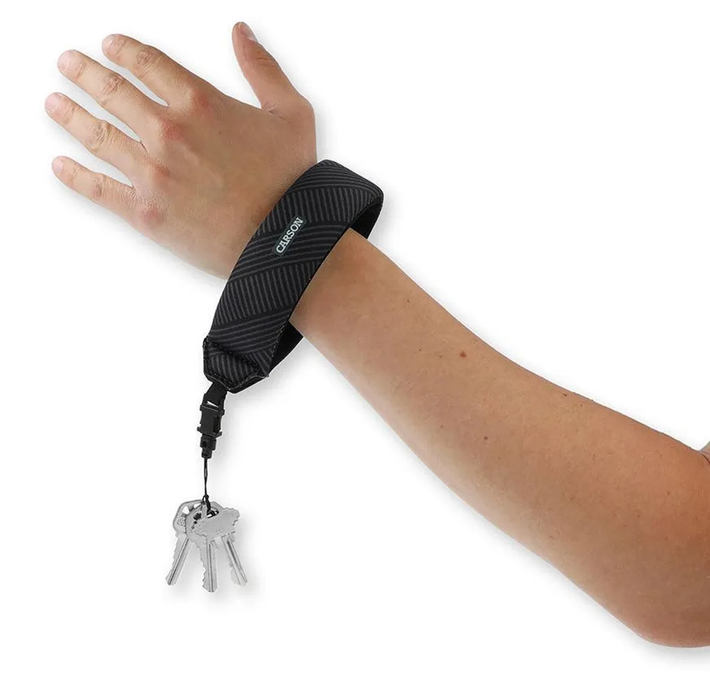 Bracelet flottant Carson gris pour 5 clés - Ne perdez plus vos clés !