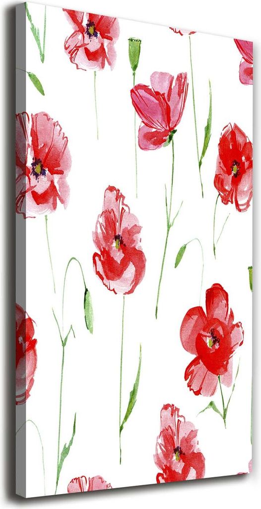 Tulup Leinwandbild - 70x140cm - Wandkunst - Drucke auf Leinwand - Leinwanddruck - Wohnzimmer Wanddekoration XXL - Wohnung Deko Kunstdrucke - Blum...