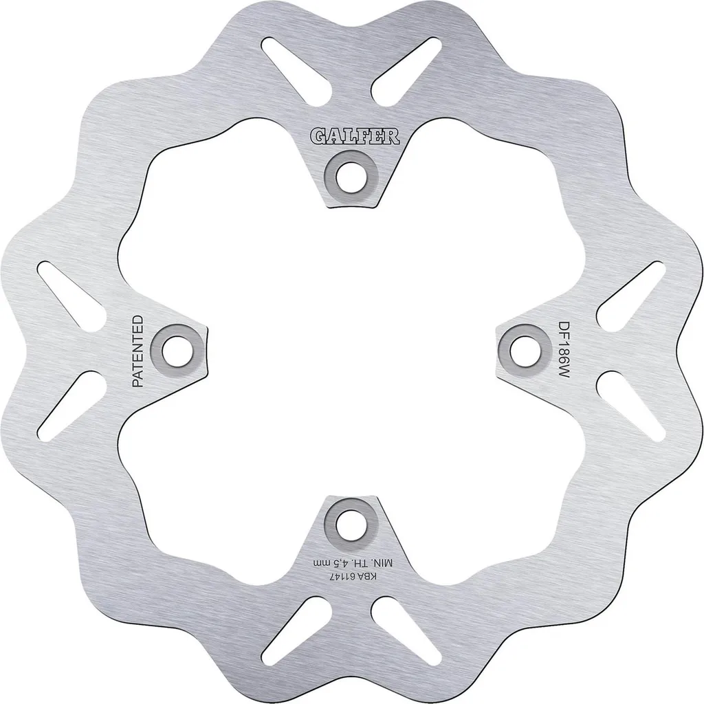 Disque Galfer WAVE DF186W Rigide 250mm Arrière pour ZZR 1100 93-01