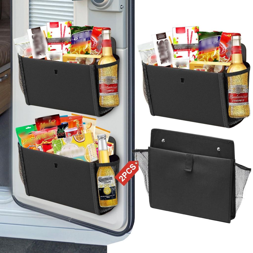 Solidchoice – 2-teiliges Organizer-Set für Wohnmobile mit selbstklebender Befestigung
