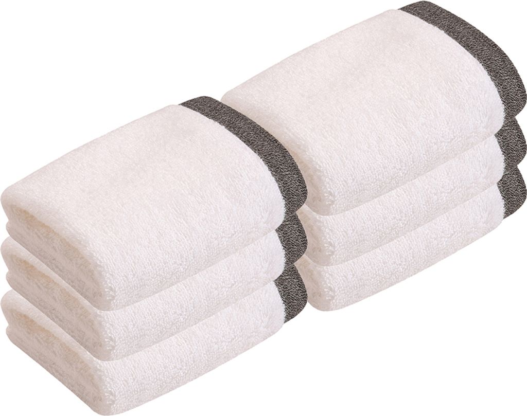 6er Pack Seiftuch Prato von der Marke bugatti 30 x 30 cm