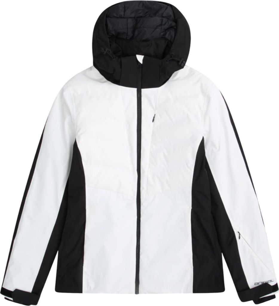 Animal - "Energy" Skijacke für Damen, Durchkreuzte Nähte MW4851 (40 DE) (Schwarz)