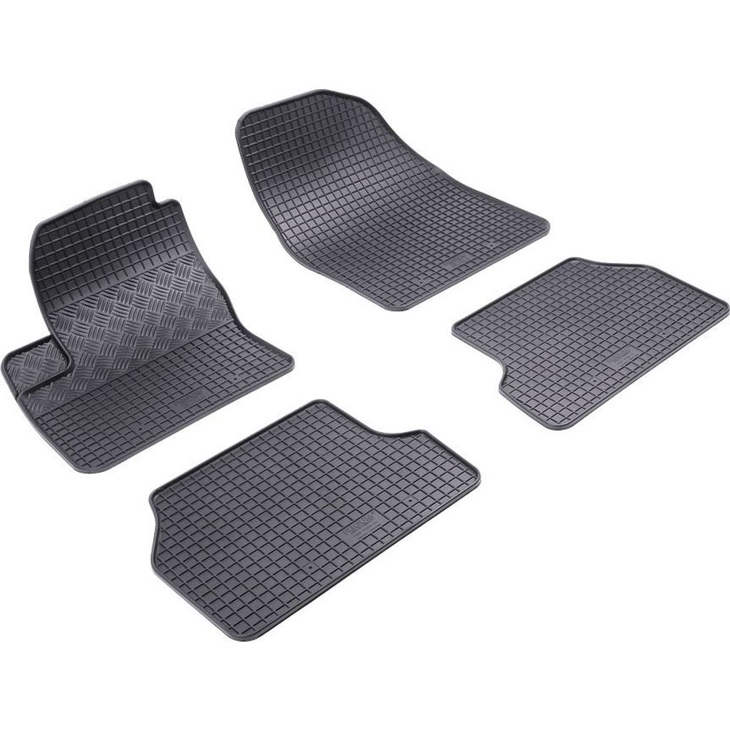 Rigum Gummi Fußmatten Set für Ford Focus MK2 Typ DA3, Bj. 2004-2010