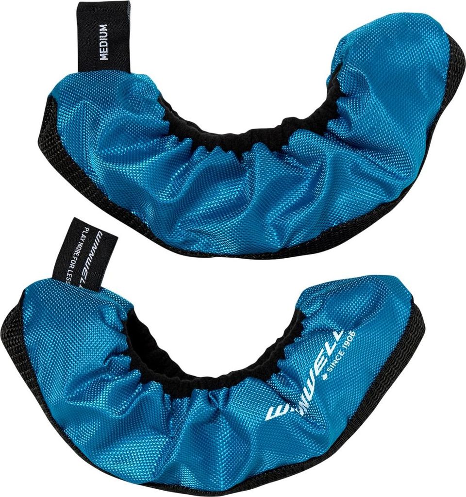 WINNWELL Kufenstrumpf PREMIUM Junior (1-5) : Blau Türkis Farbe: Türkis