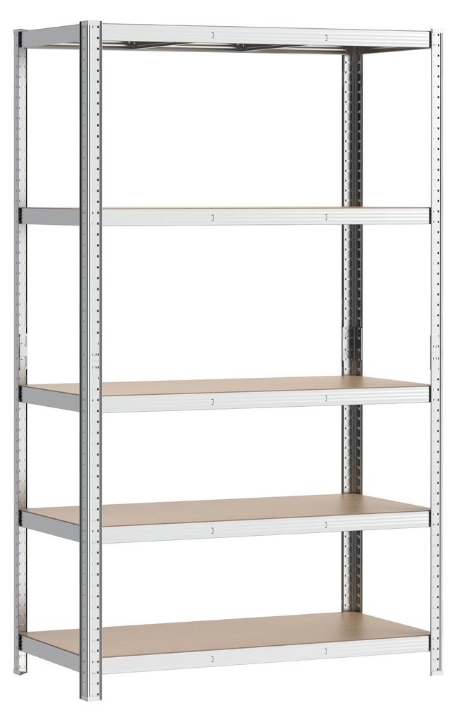 Wiltec Schwerlastregal 120x50x204cm, 200kg/Ablage, Produktbild 