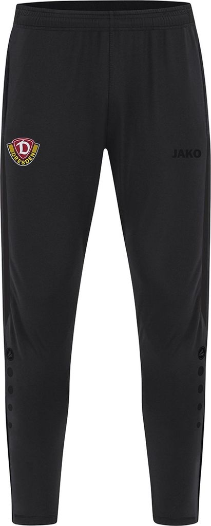 Jako Dynamo Dresden Trainingshose Power - schwarz, Größe:M