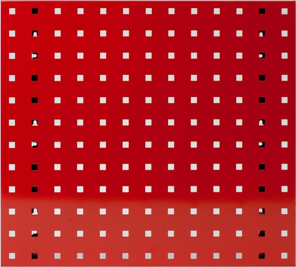 Lochplatte | BxH 49,3x45,6cm | Verkehrsrot