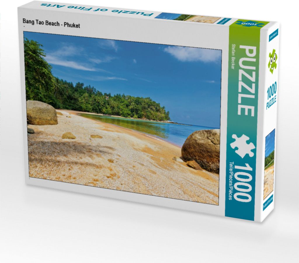 CALVENDO Puzzle Bang Tao Beach - Phuket | 1000 Teile Lege-Größe 64x48cm Foto-Puzzle für glückliche Stunden