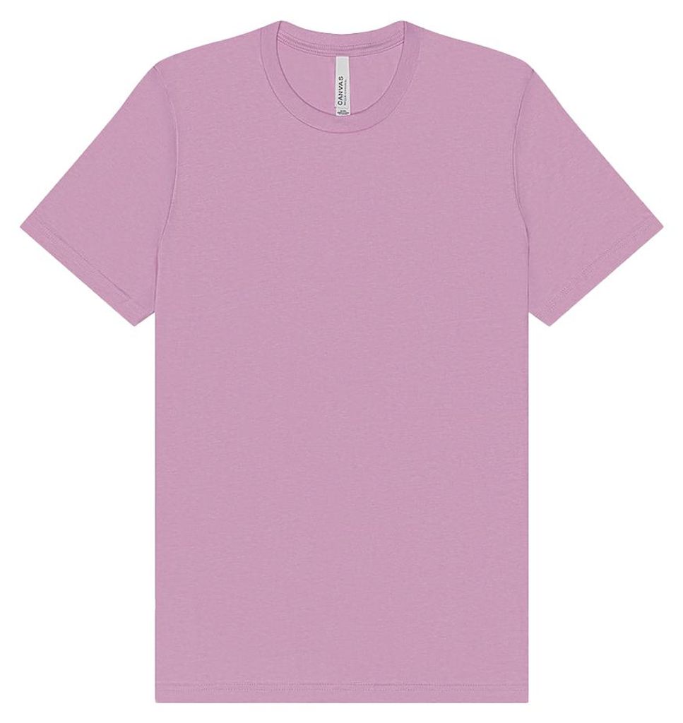 Bella + Canvas - T-Shirt für Herren/Damen Uni kurzärmlig FK3234 (XXL) (Flieder)