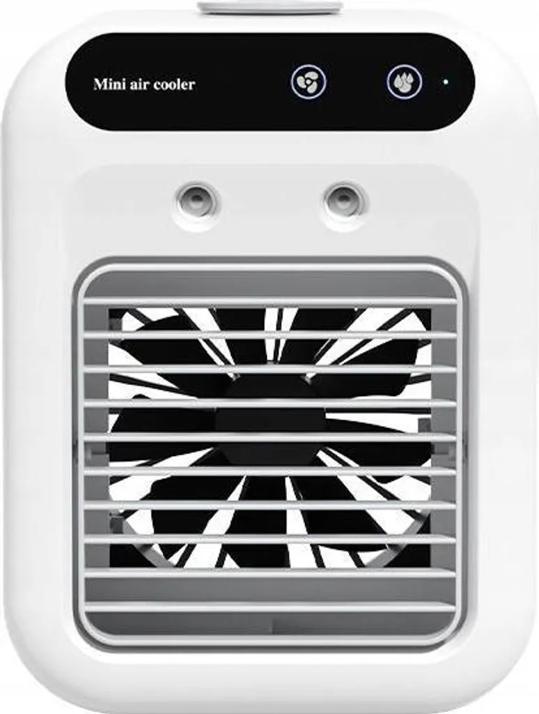 Mini Climatiseur Silencieux 3 en 1 avec Grand Réservoir d'Eau 500 ml
