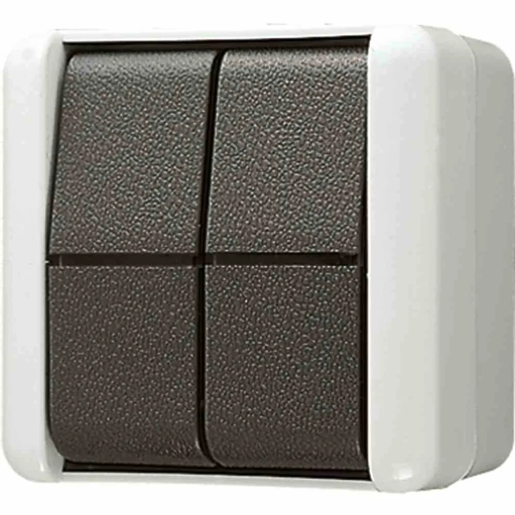 Interrupteur JUNG IP44 805W - Remplacez vos interrupteurs défectueux