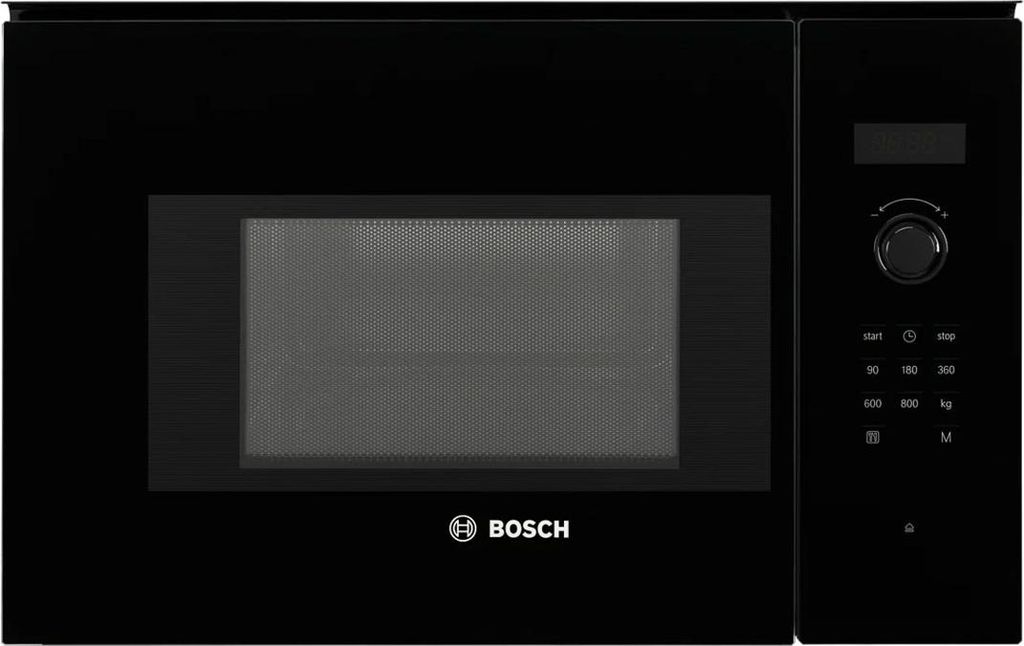 Micro-ondes encastrable Bosch BFL524MB0 800 W, 20 L, noir Image du produit 