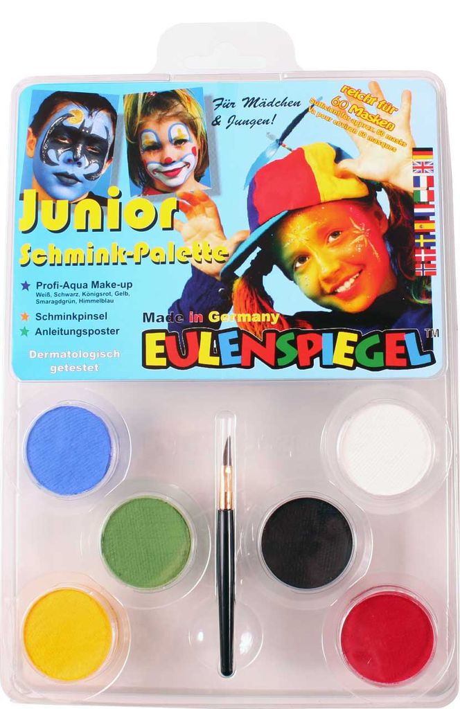 Eulenspiegel 206010 Junior-Schmink-Palette