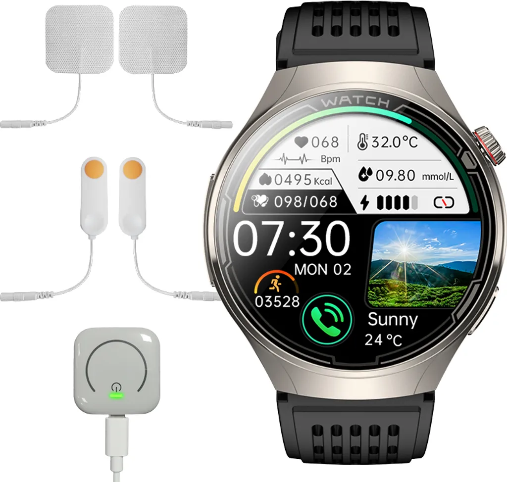 INF Smartwatch Argento con Massaggio e Ausilio Sonno CES - Acquista Ora
