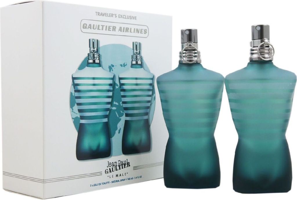 Jean Paul Gaultier Le Male EDT 40 ml + EDT 40 ml M