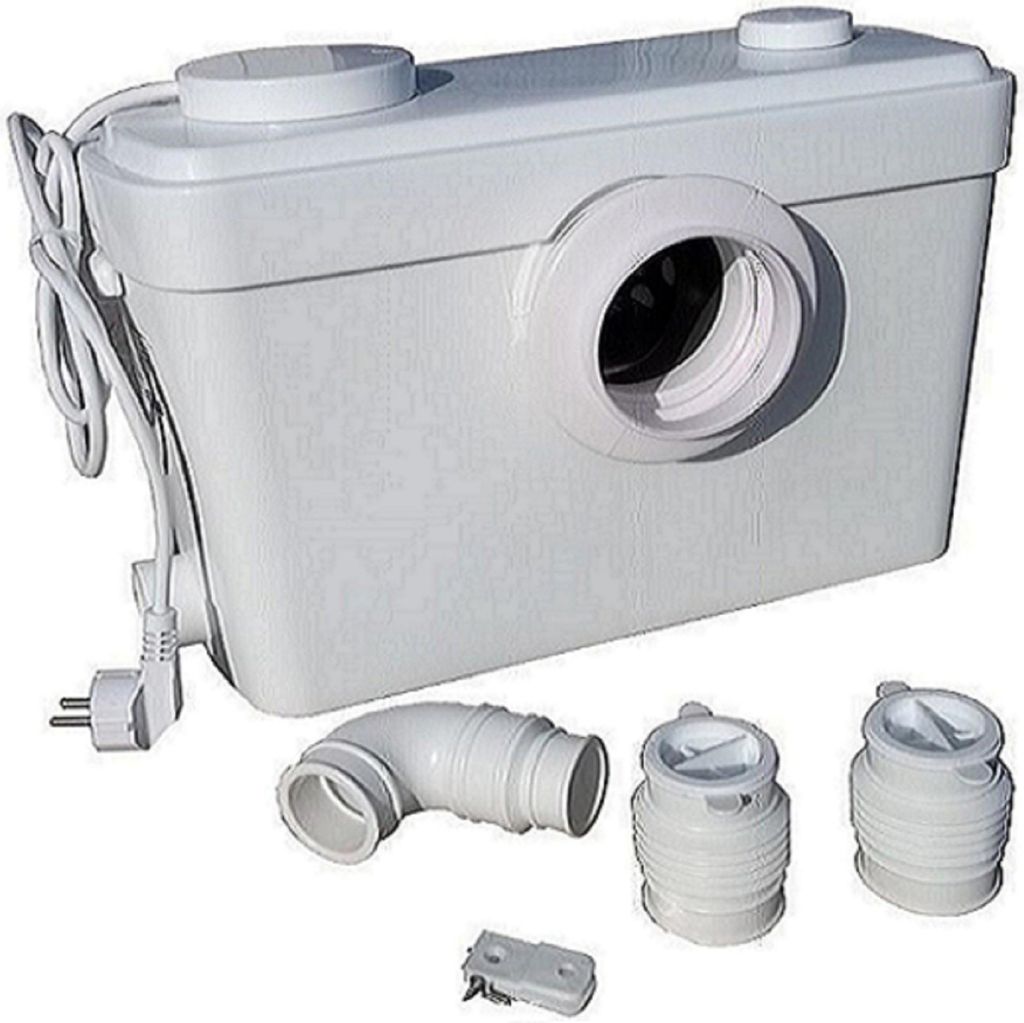 IBO | Abwasserpumpe SANIBO 5 - 6 l - Edelstahl - Leise - Robust - Einfache Montage