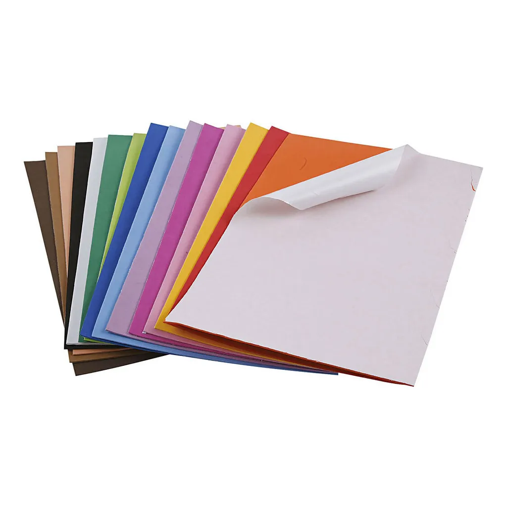 Mousse EVA A4 Autocollante : Fini la colle ! Pack 30 Feuilles Créa