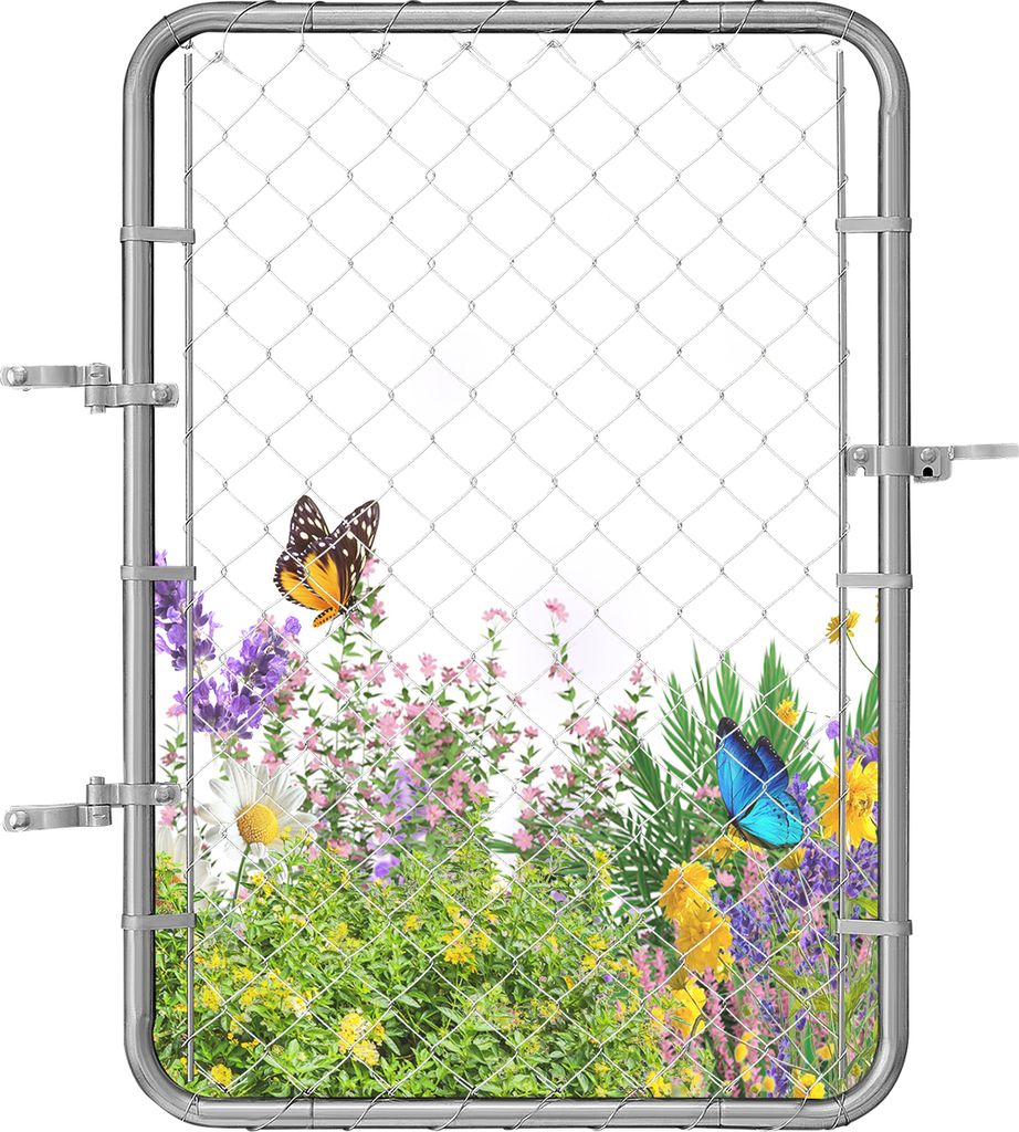 VEVOR zahradní branka, 117 x 81 cm, síťová plotová branka, Obrázek produktu 