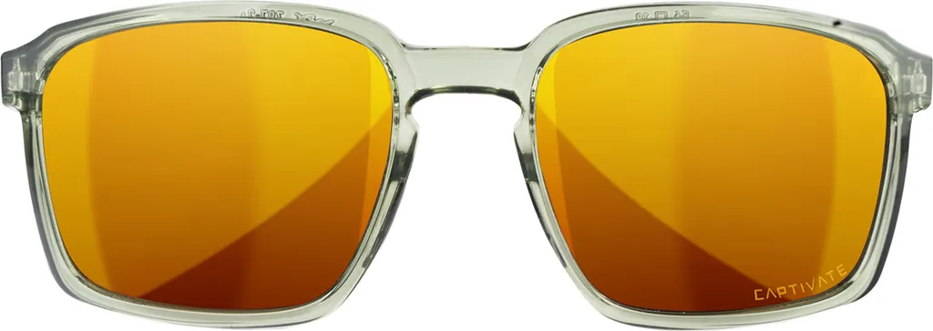 Wiley X Alpha AC6ALF04 Lunettes Polarisées Captivate Bronze Miroir Vert