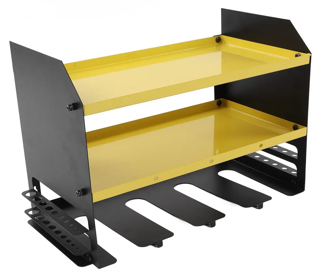 Support mural pour garage et atelier - Rangement pour 4 perceuses 3/3