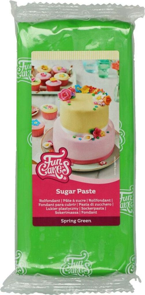 FunCakes Rollfondant Frühlingsgrün (Spring Green) 1 kg Produktbild 