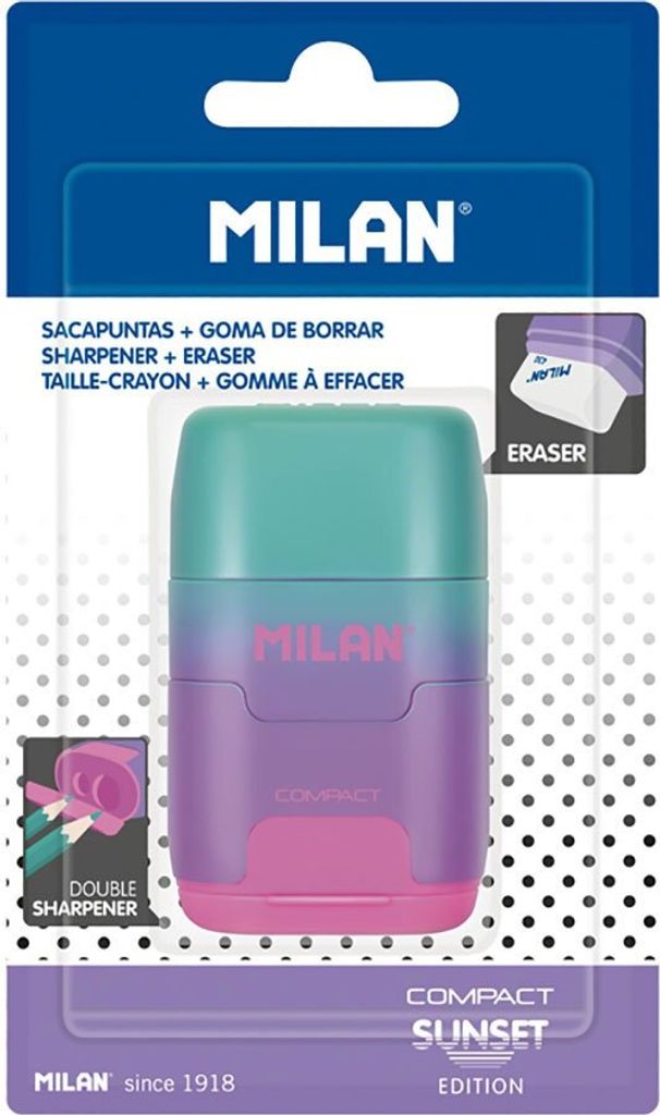 MILAN Temperówka-Gumka Compact Sunset 2w1 Produktbild 