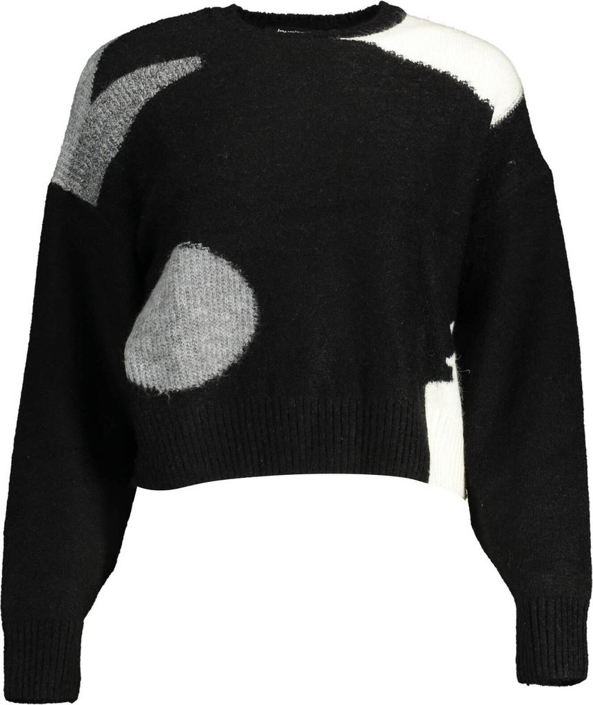 Desigual Damen Langarmshirt Schwarz 22WWJF14_NERO_2000 : Produktbild 