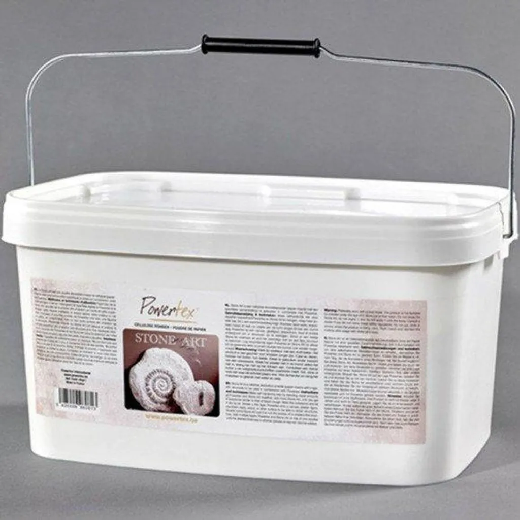 Crea Sculture Immortali con Powertex Stone Art 2kg Effetto Roccia