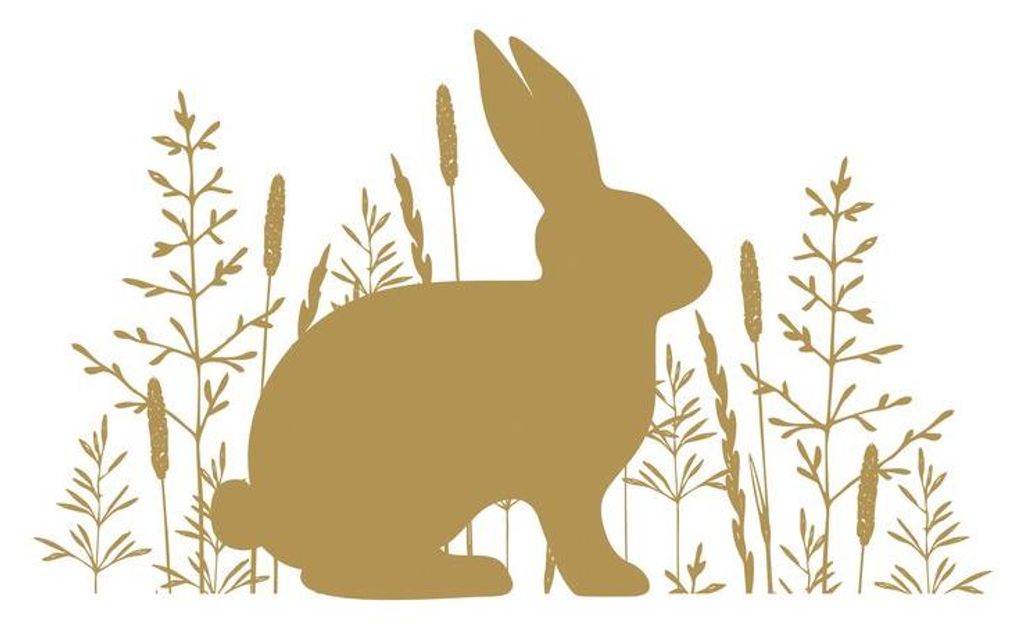 Servietten 33x33 cm - Pure Easter gold
