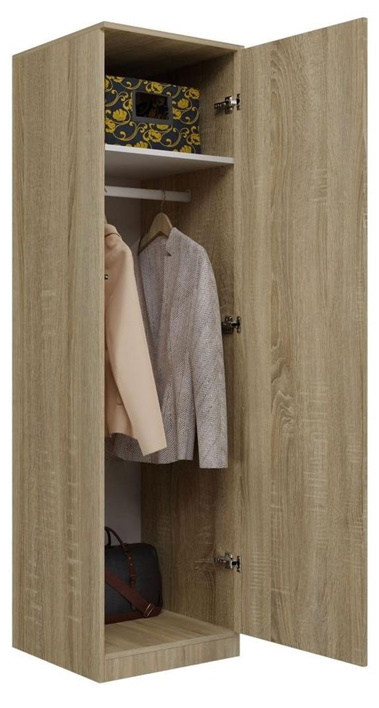 Topeshop SD-50 SON KPL szafa/garderoba sypialniana 5 półek Zdjęcie produktu 