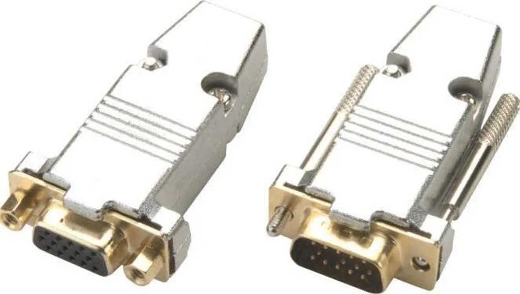Raccord VGA argent Kindermann 7489000200 pour salle de conférence