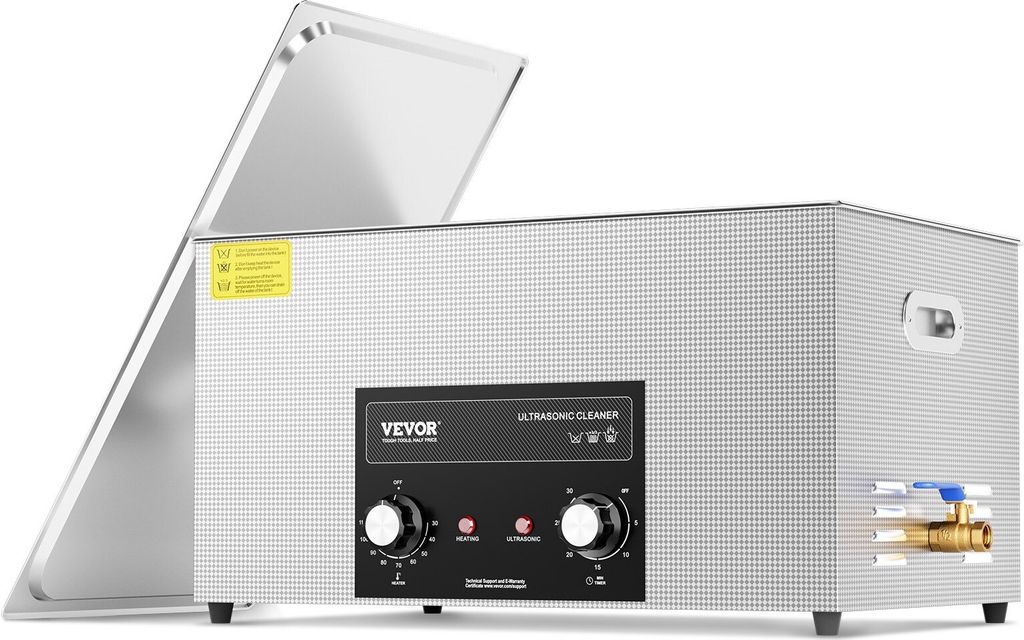 22L Ultraschallreiniger mit Heizungstimer & Korb Digitale Schallmaschine