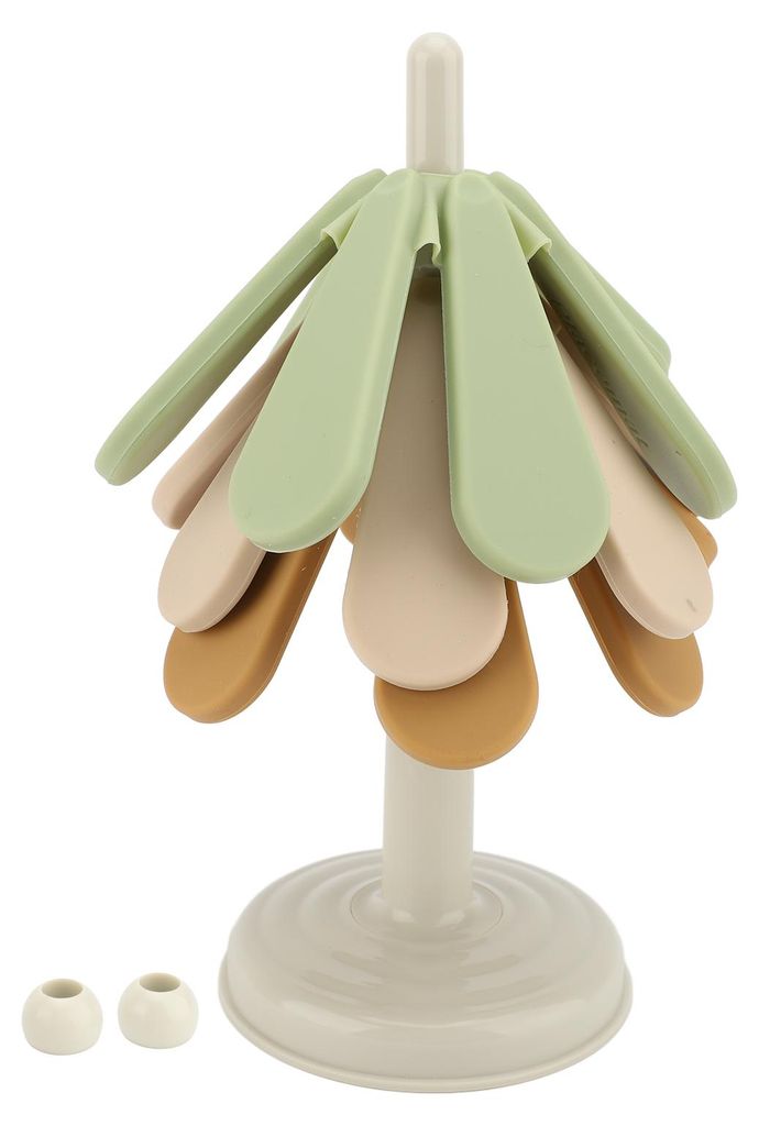 Baum Untersetzer Wärmeisolierung Folding Baum Untersetzer hitzebeständig Anti Verbrühungen Pads für Küchenarbeitsplatte Runde Basis