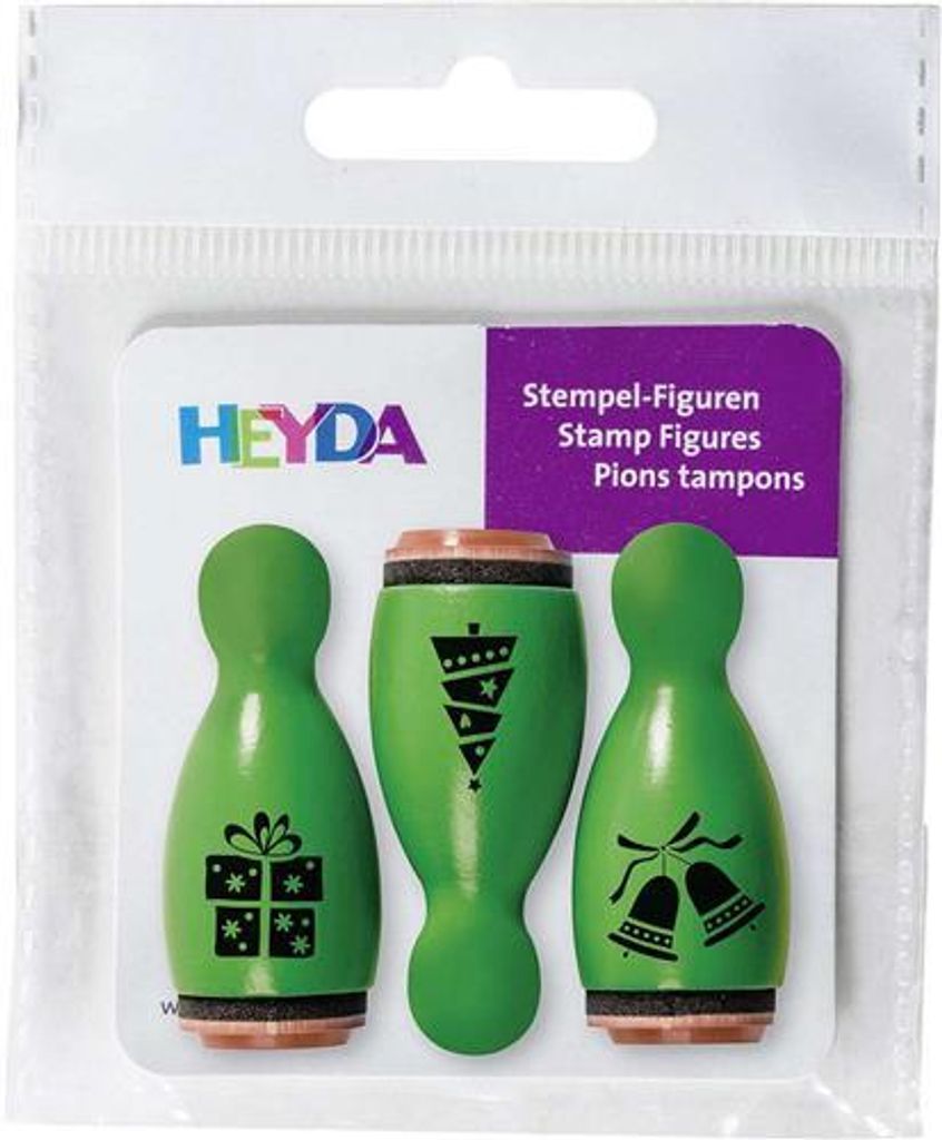 Heyda 204888651 Stempel-Figuren "Weihnachtsmotive"