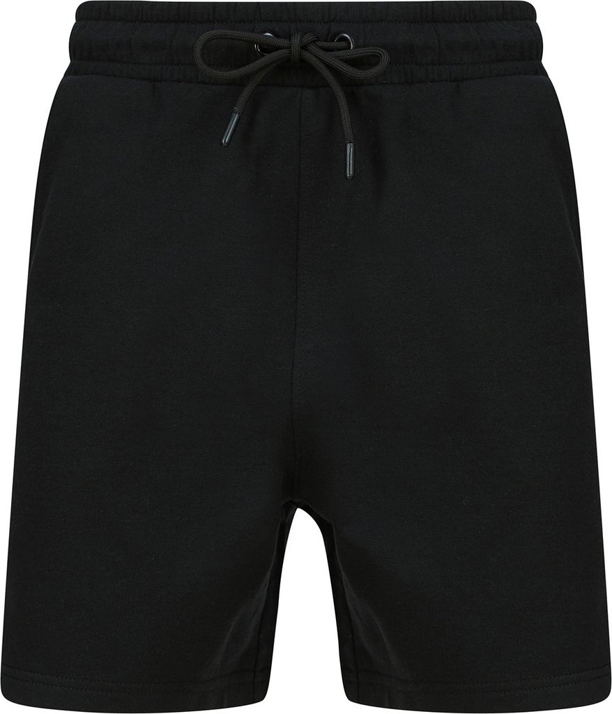 Skinni Fit - "Fashion" Sweat-Shorts für Herren/Damen Uni RW8575 (XXL) (Schwarz)