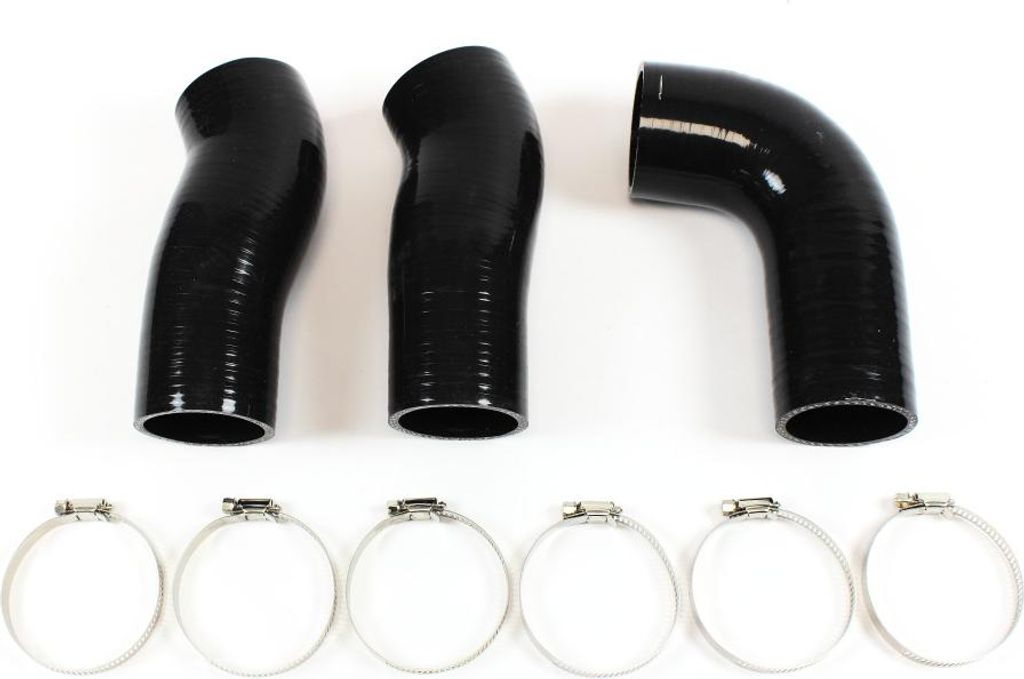 Schlauch Kit Ladeluftkühler Turbo schwarz Gew. Silikon für BMW 525d 530d E60 E61