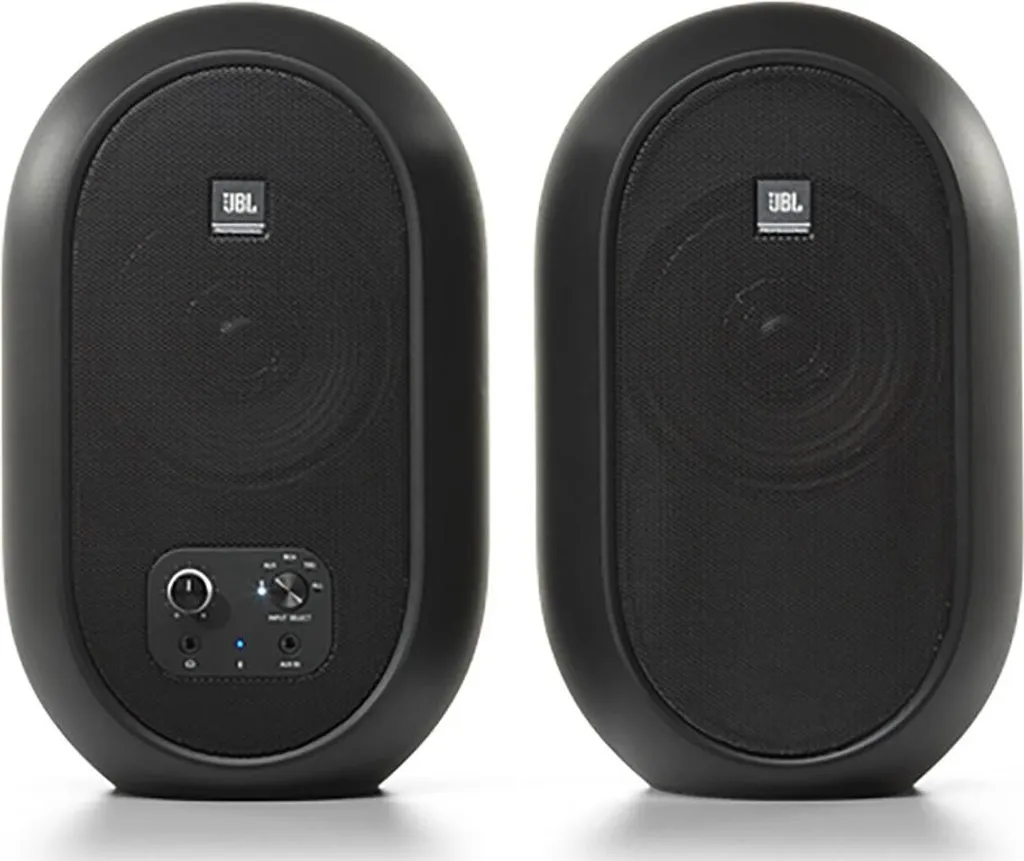 Enceinte JBL 104 BT Compacte Active 60W Coaxiale avec Bluetooth Intégré