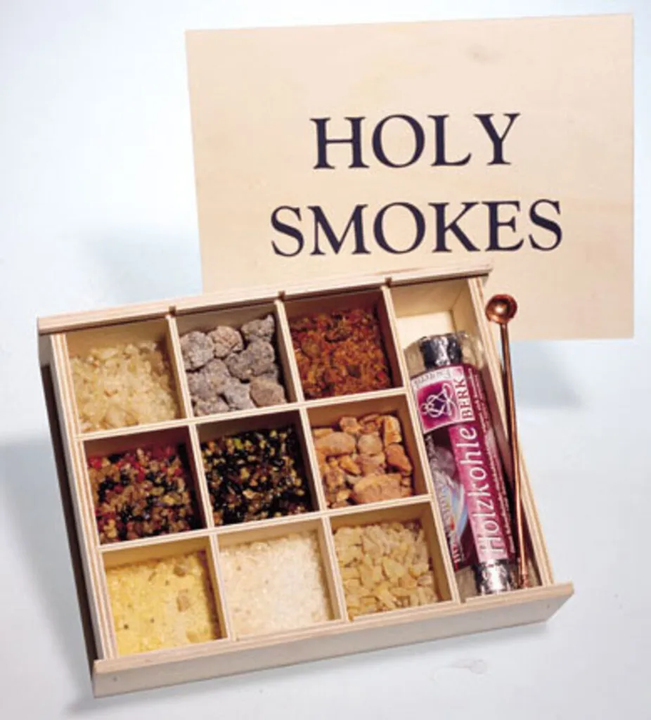 Holy Smokes Résine d'encens Assortiment Cadeau - Coffret de 6 Variétés