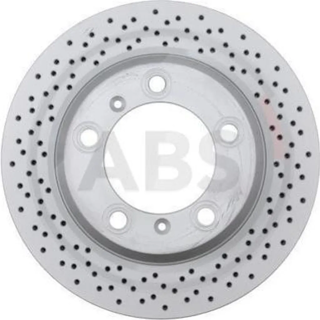 Disque de frein ventilé pour voiture de sport Porsche Cayman 987