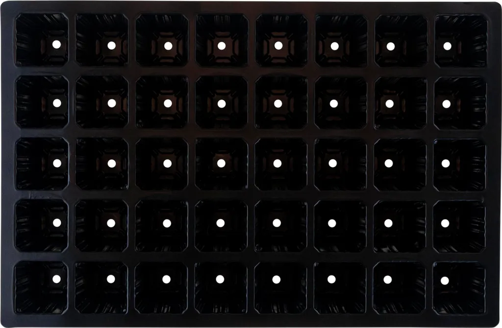 Réussir ses semis de tomates et fleurs : Mini-serre 48 compartiments - 8
