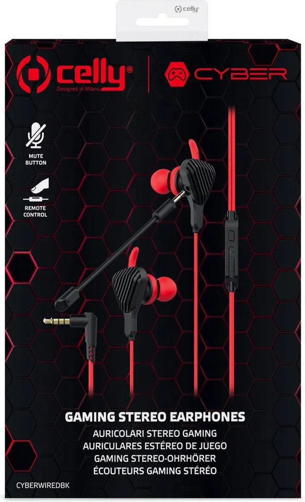 Casque Gaming intra-auriculaire Celly CyberWired pour Switch et Mobile - 9
