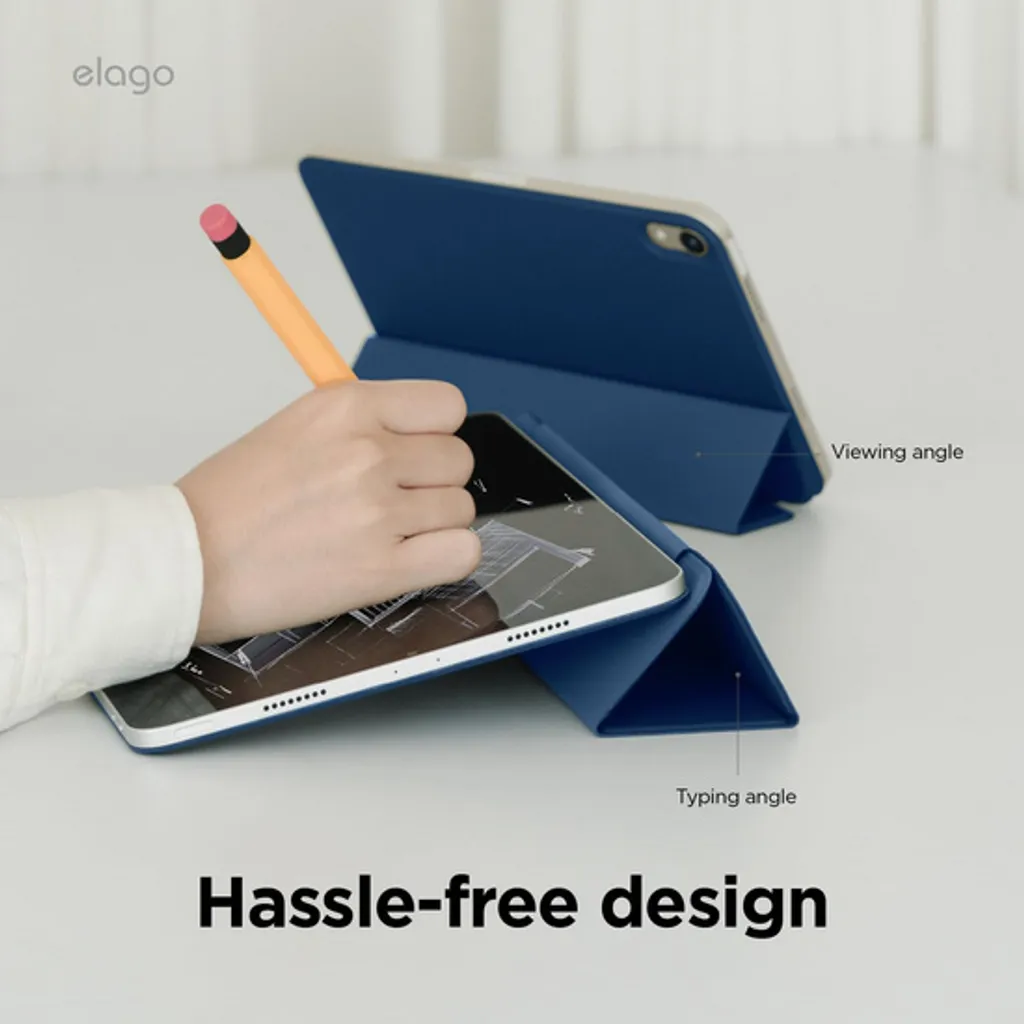 Étui de Protection iPad Pro 11 M4 Folio Aimanté avec Support de Angle - 2