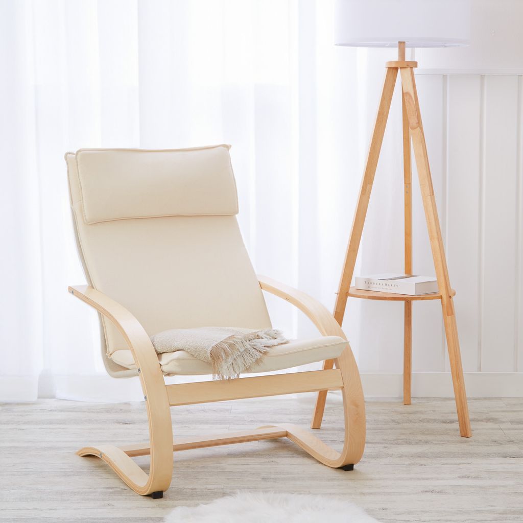 Homestyle4u Relaxsessel Sessel Natur Fernsehsessel  Produktbild-Vorschau 3