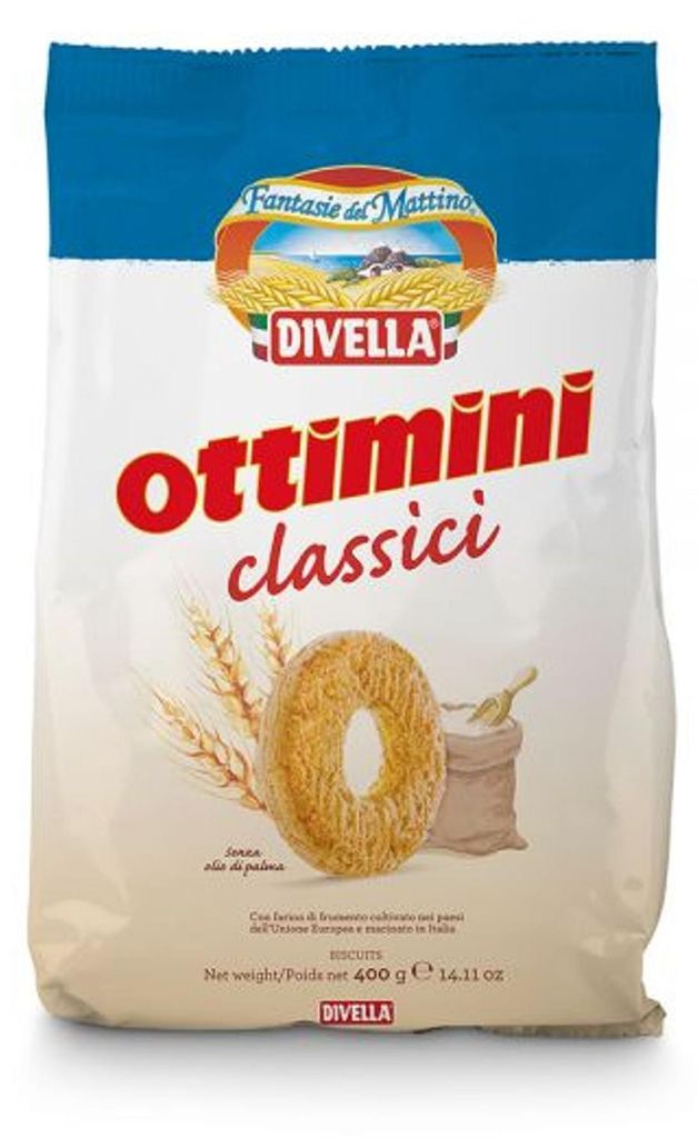Biscuits Ottimini Classiques, 400g - Divella Image du produit 