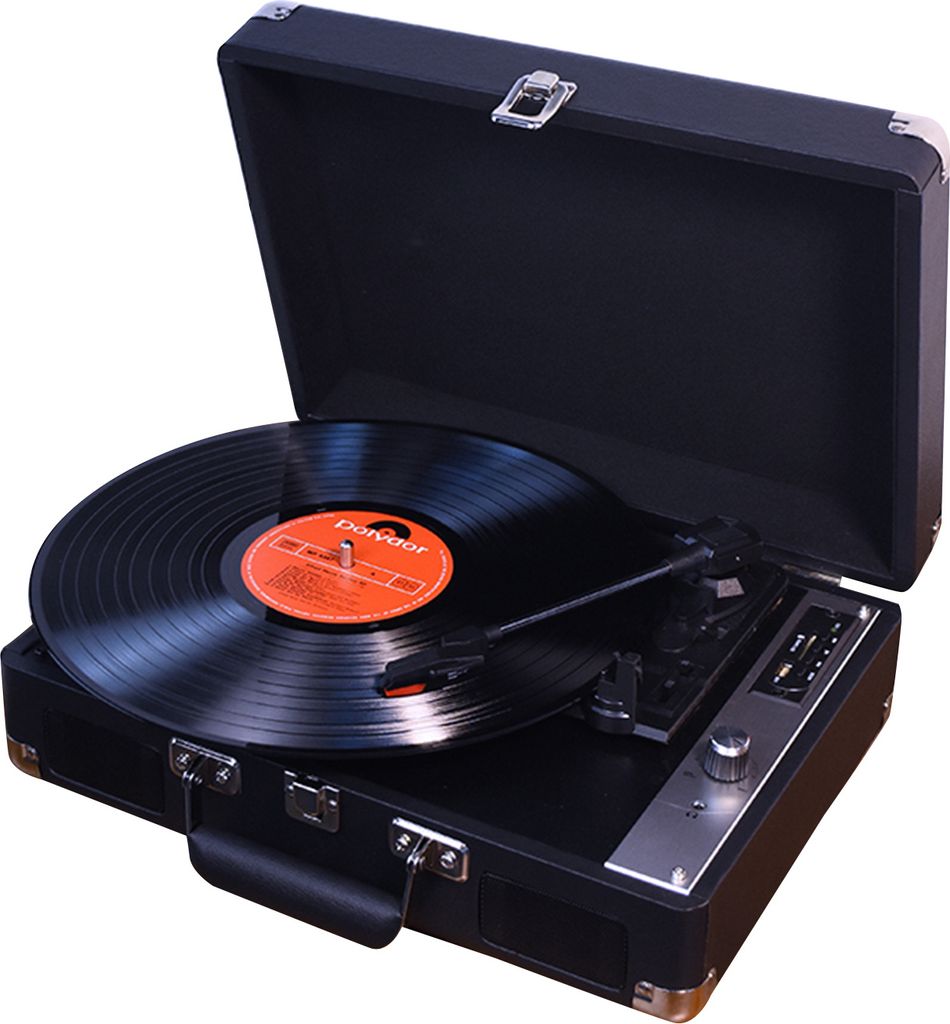 MZL-P01 Plattenspieler Vinyl-Schallplatten LP-Plattenspieler Kompatibel mit 7/10/12-Zoll-Vinyl-Schallplatten 33?/45/78 U/min Geschwindigkeiten BT5....