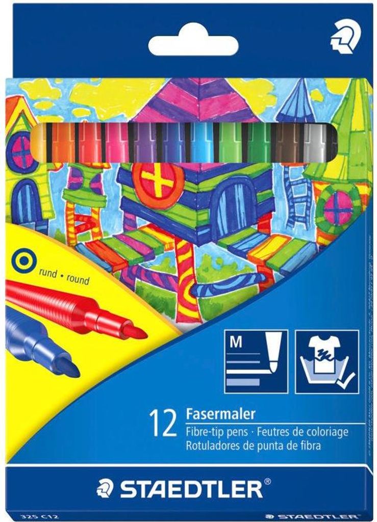 STAEDTLER Buntstift Noris colour 185 Farbstift 12er Produktbild 