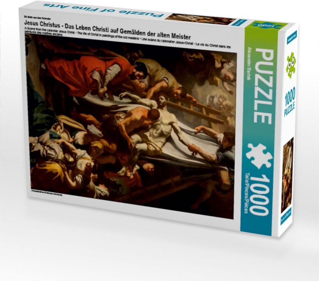 Calvendo Ein Motiv aus dem Kalender Jesus Christus - Das Leben Christi auf Gemälden der alten Meister 1000 Teile Puzzle hoch 480x640mm, Bartek Ale...