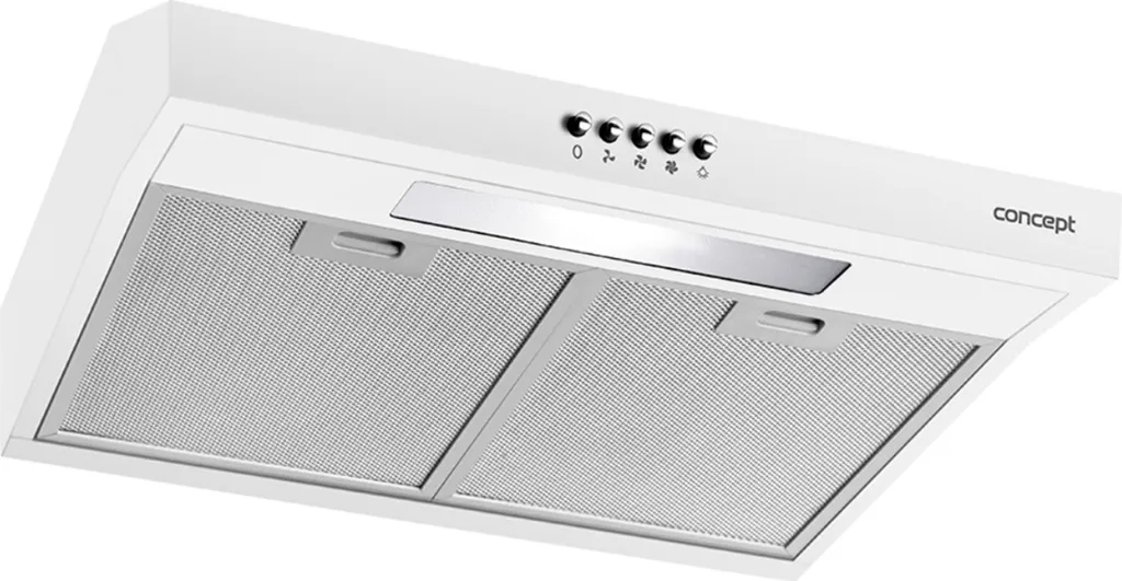 Hotte de cuisine 50cm sous meuble pour éliminer les odeurs et graisses